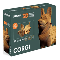 Картонний конструктор 3D Puzzle CORGI