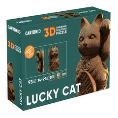 Картонний конструктор 3D Puzzle Lucky cat